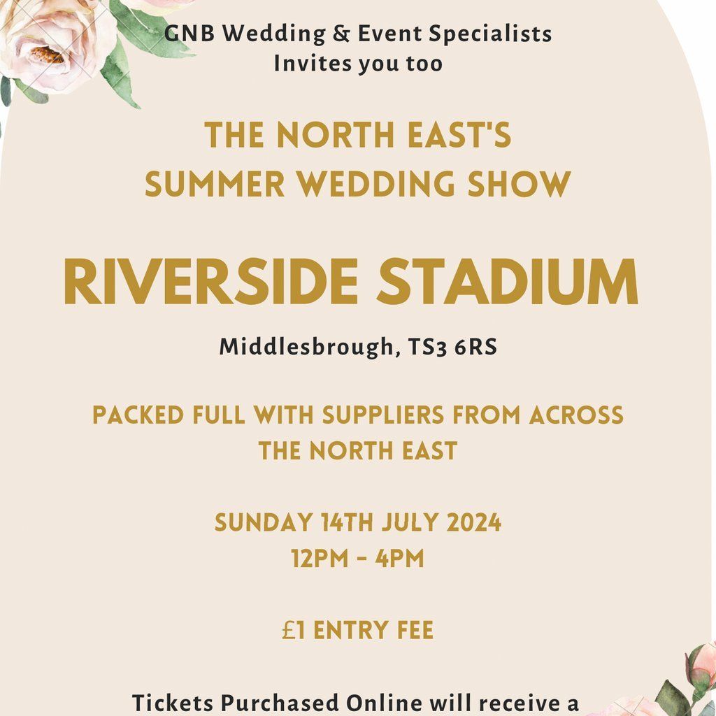 Summer Wedding Fayre Riverside Stadium