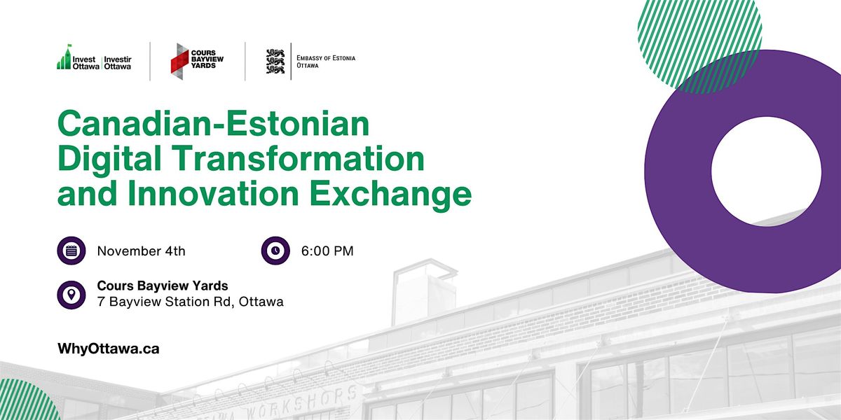 Canadian - Estonian Digital Transformation and Innovation Exchange