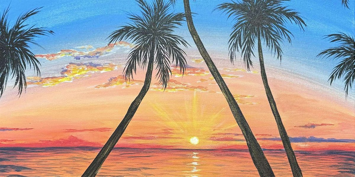Puerto Rican Sunset - Paint and Sip by Classpop!\u2122
