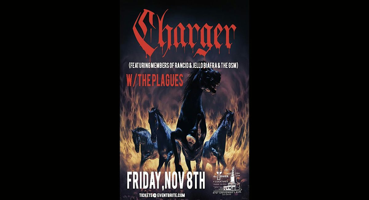 Charger w\/The Plagues @ The Tower Bar