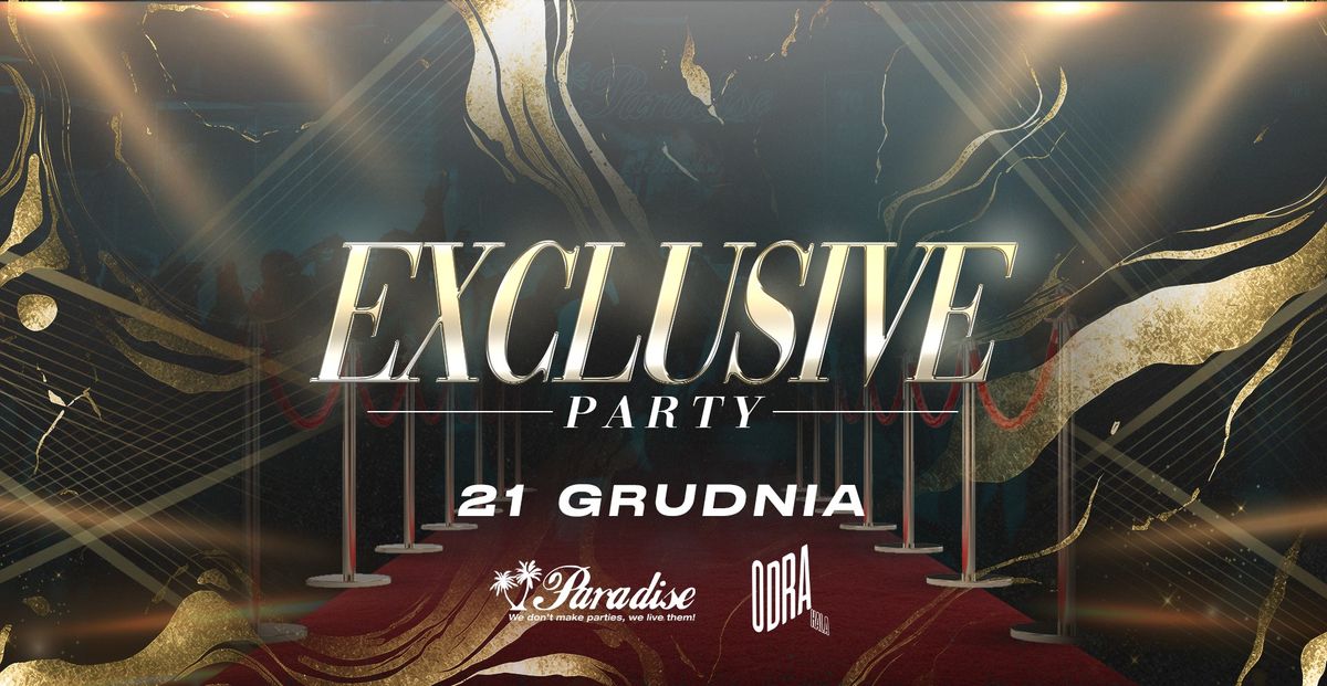 Exclusive Party \ud83e\udd42 Szczecin