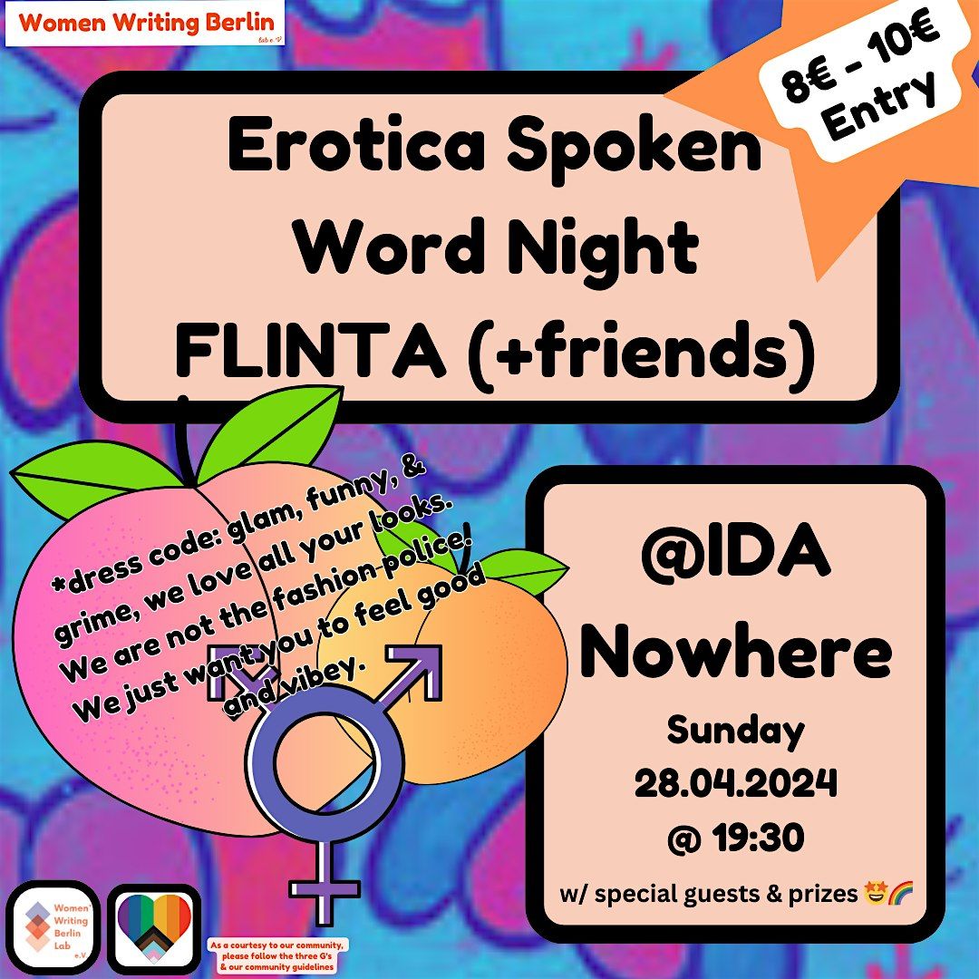 Erotica Spoken Word Night (FLINTA +friends)