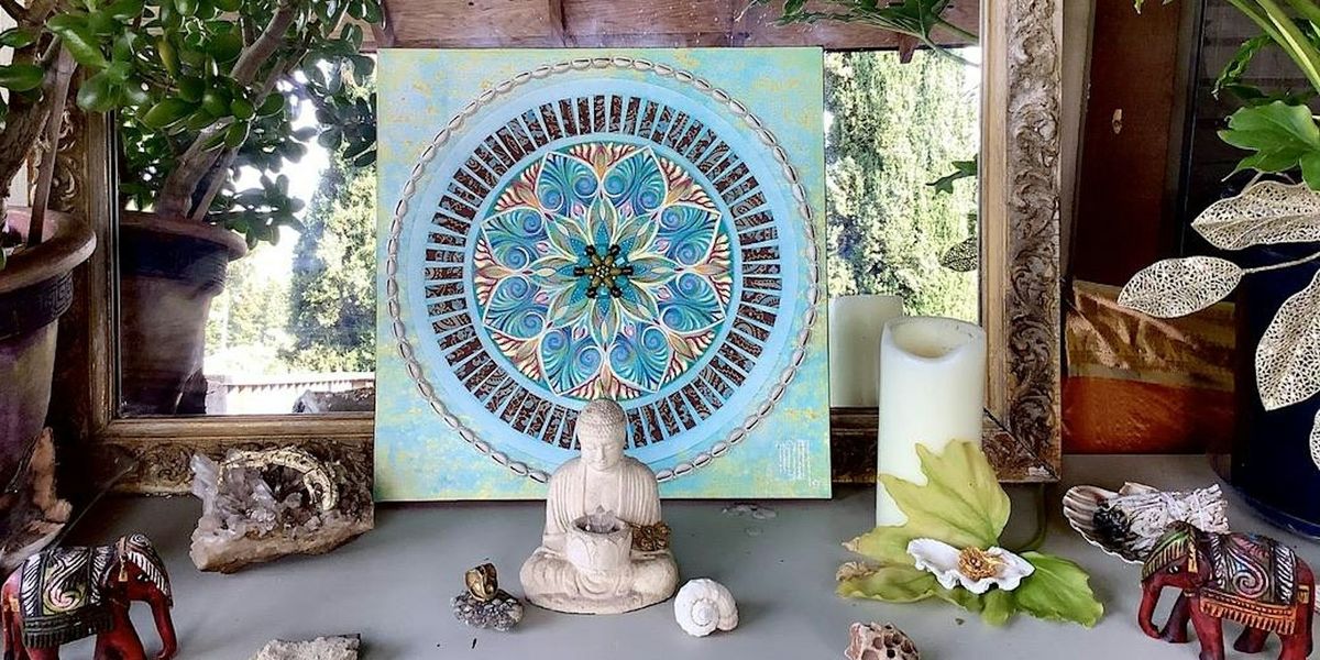 Mandala Painting Journey _ Reveal Your Blossom
