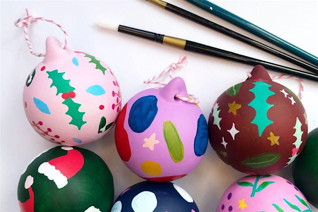 Kids' Bauble Painting Workshop!