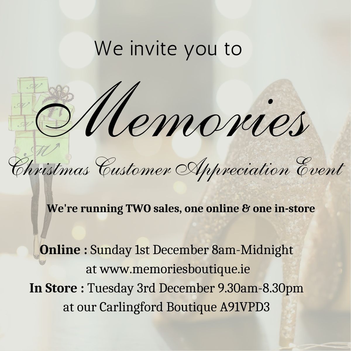 Christmas Customer Appreciation Event \ud83e\udd42\ud83d\udc60