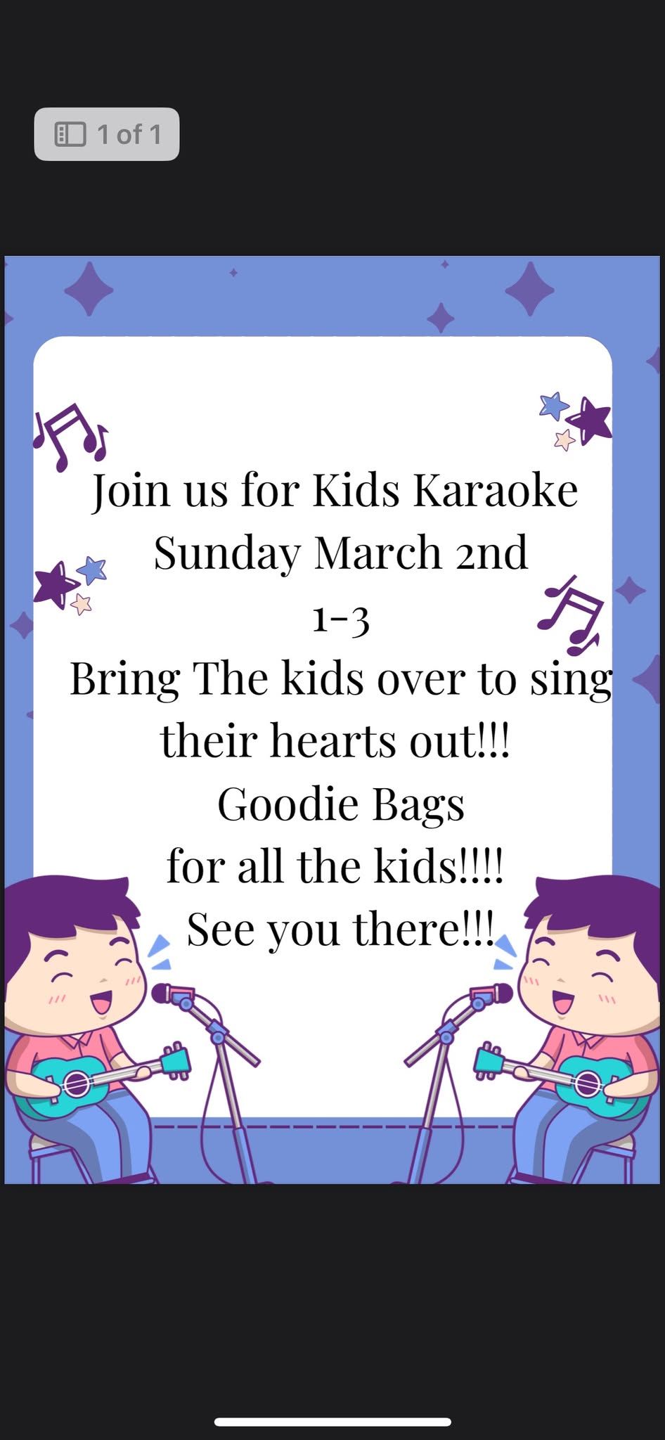 Kids Karaoke!!