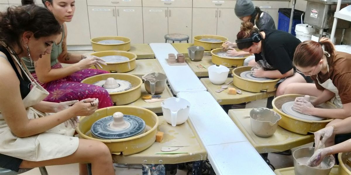 Adult Pottery Classes at the Coral Springs Museum of Art (ages  16+, 18+)