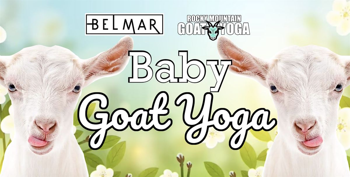 Baby Goat Yoga - September 22nd (BELMAR)