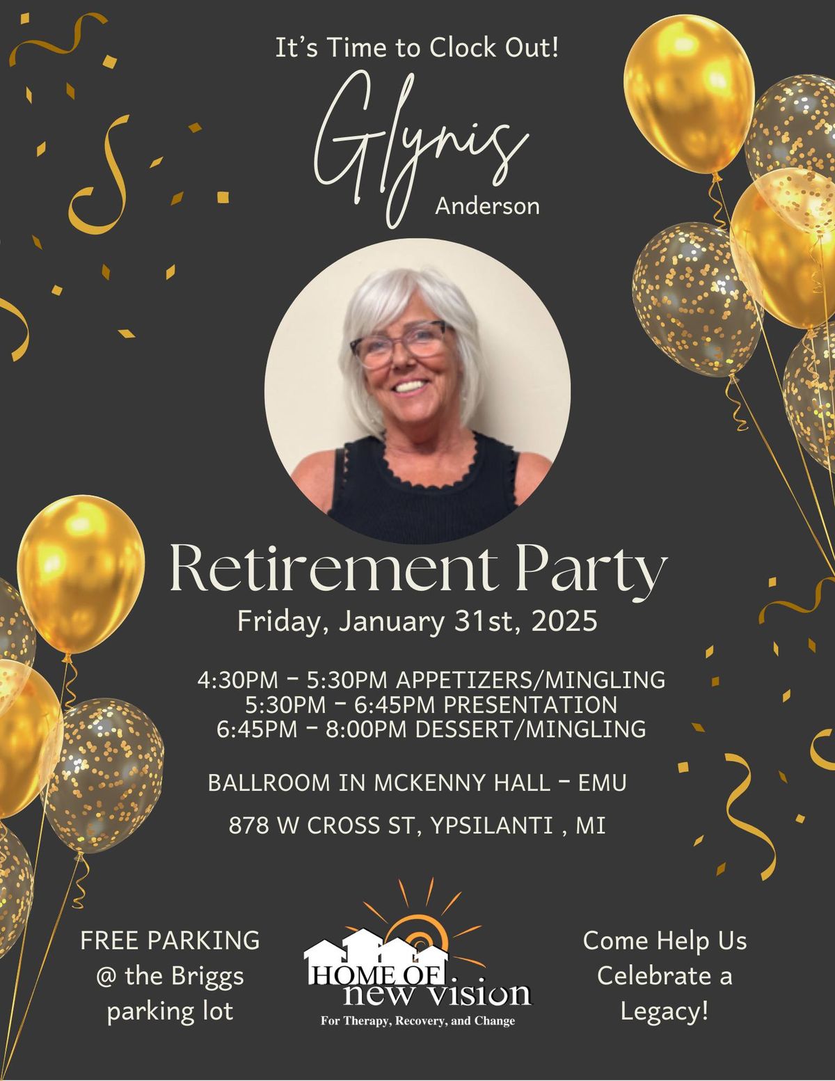 Glynis Anderson - Retirement Party