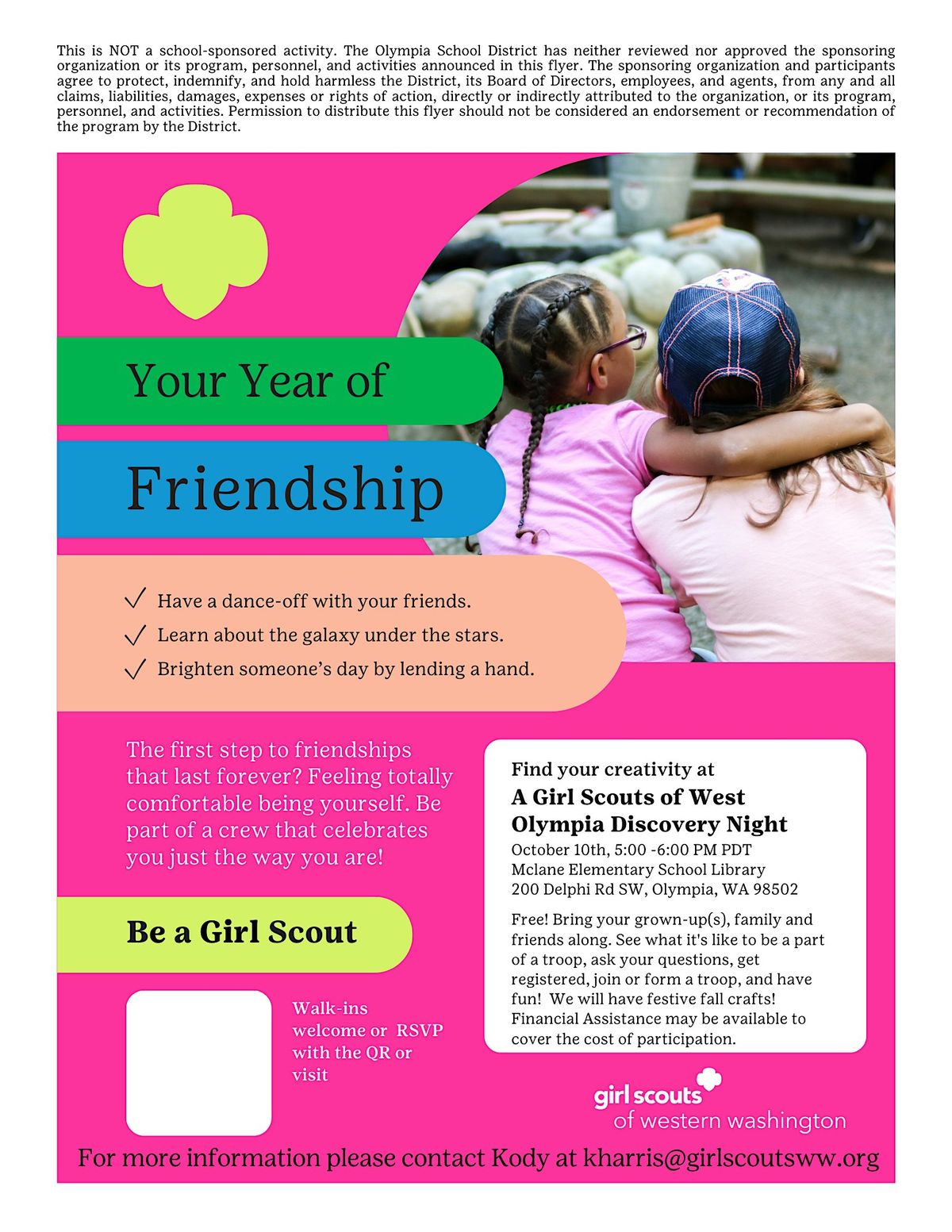 Discover Girl Scouts in West Olympia