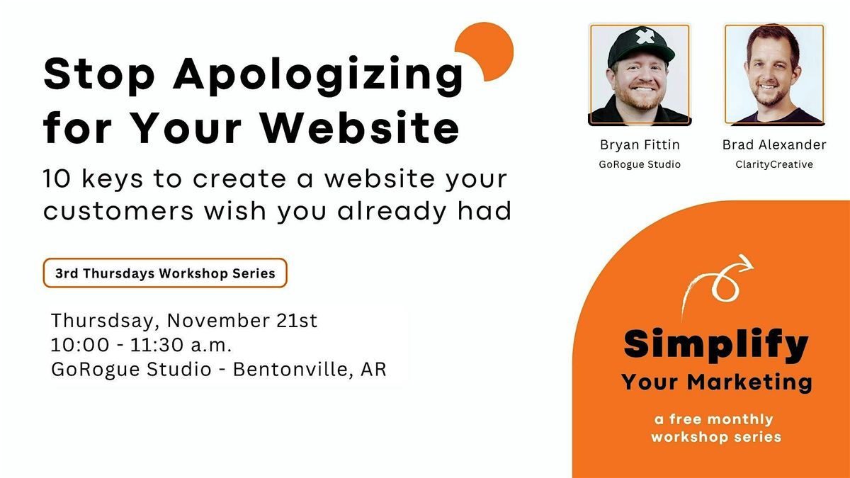 Stop Apologizing for Your Website