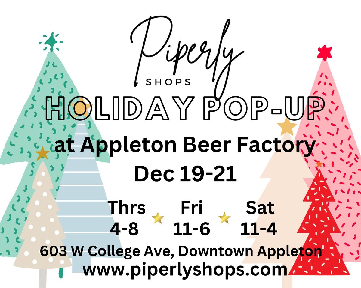 Piperly Shops Holiday Pop-Up