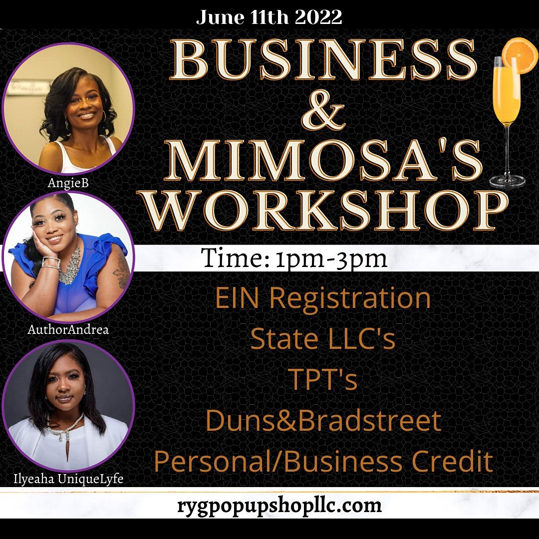Business & Mimosa Workshop