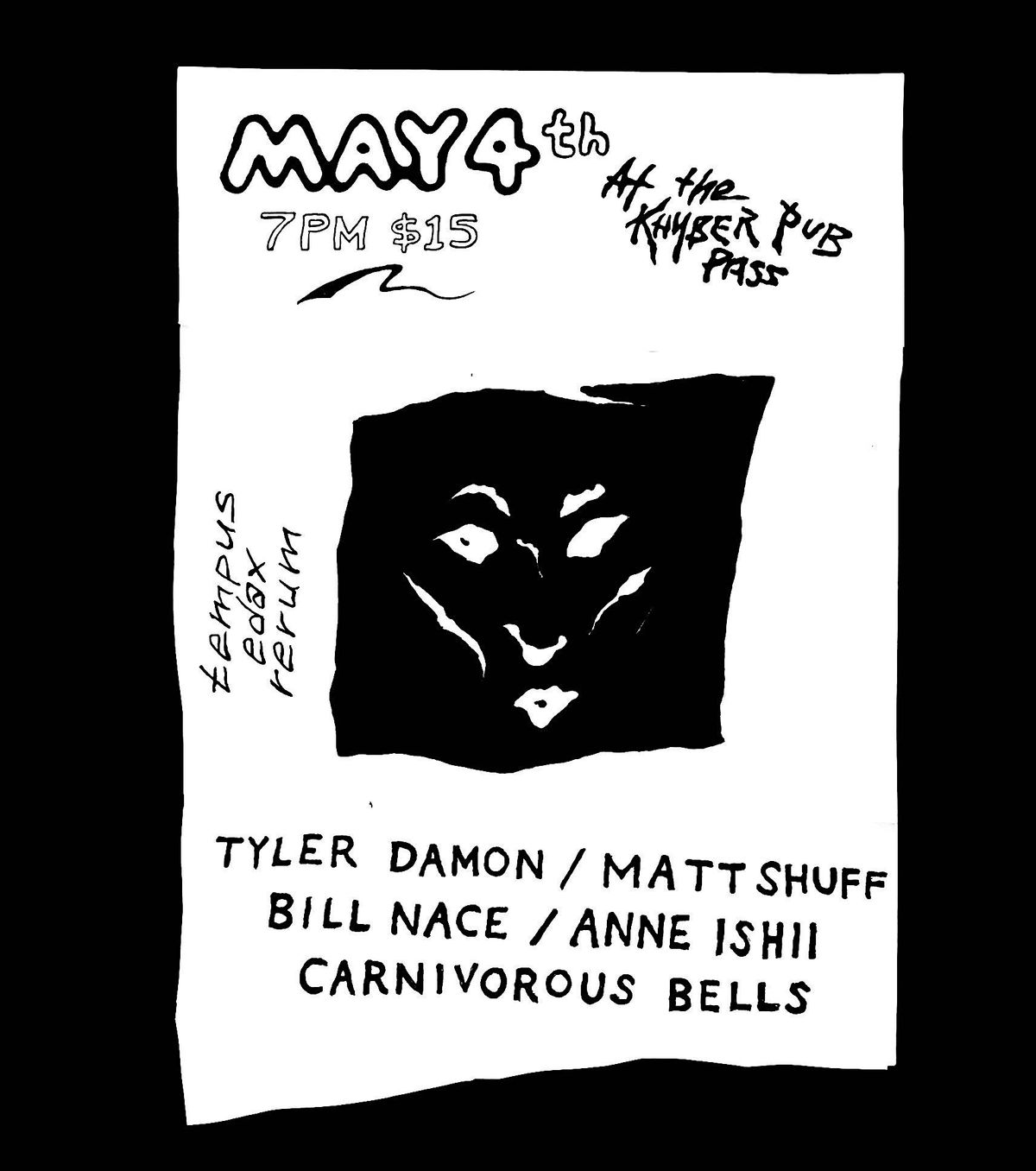 Bill Nace & Anne Ishii \/ Tyler Damon & Matt Shuff \/ Carnivorous Bells