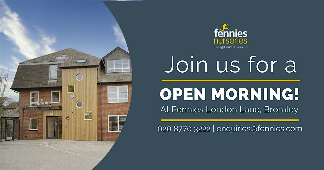 Fennies London Lane Open Morning!
