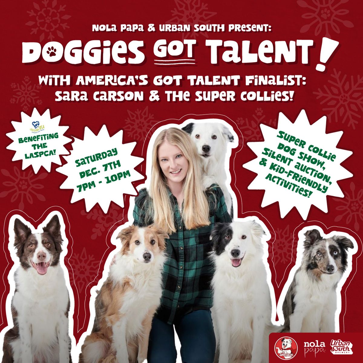 Doggies Got Talent with Sara Carson & The Super Collies!