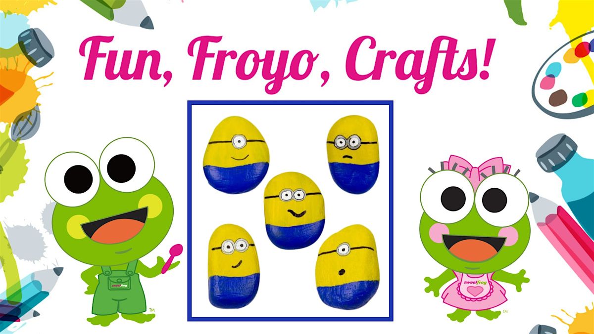 Free Kid's Painted Rock Craft at sweetFrog Dundalk