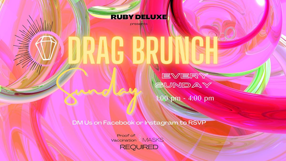 Sunday Drag Brunch, Ruby Deluxe, Raleigh, 3 July 2022