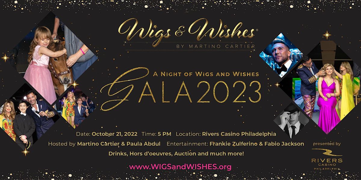 A Night of WIGS and WISHES 2023 Gala, Rivers Casino Philadelphia, 21