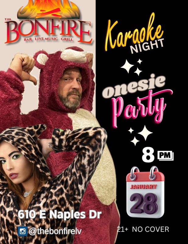 Karaoke Onesie Party!!!