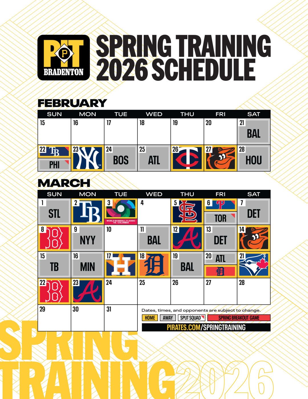 Spring Training: Atlanta Braves vs. Pittsburgh Pirates