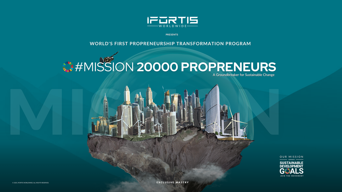 World&apos;s First Propreneurship Transformation Program