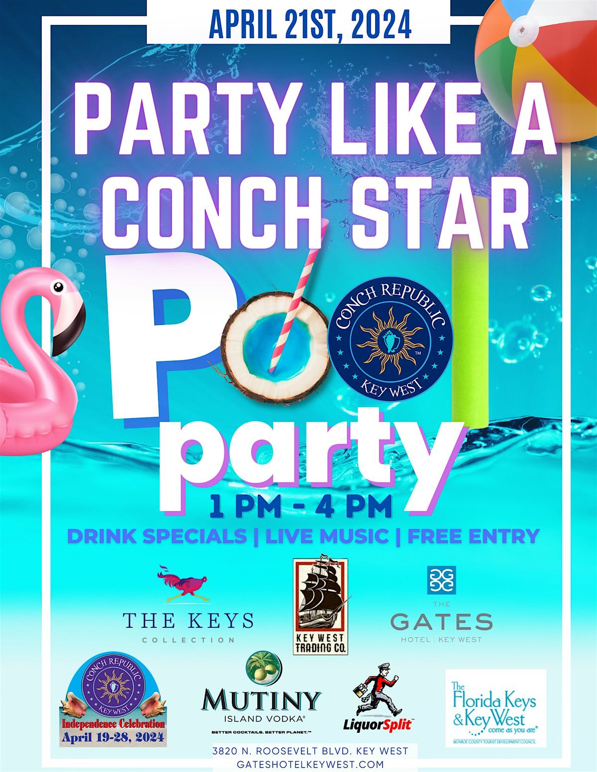Party Like A Conch Star!