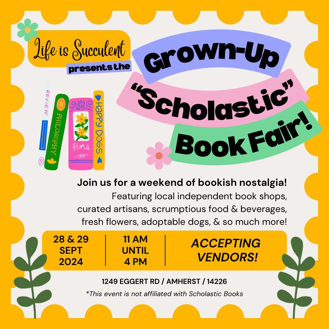 Grown-Up "Scholastic" Book Fair