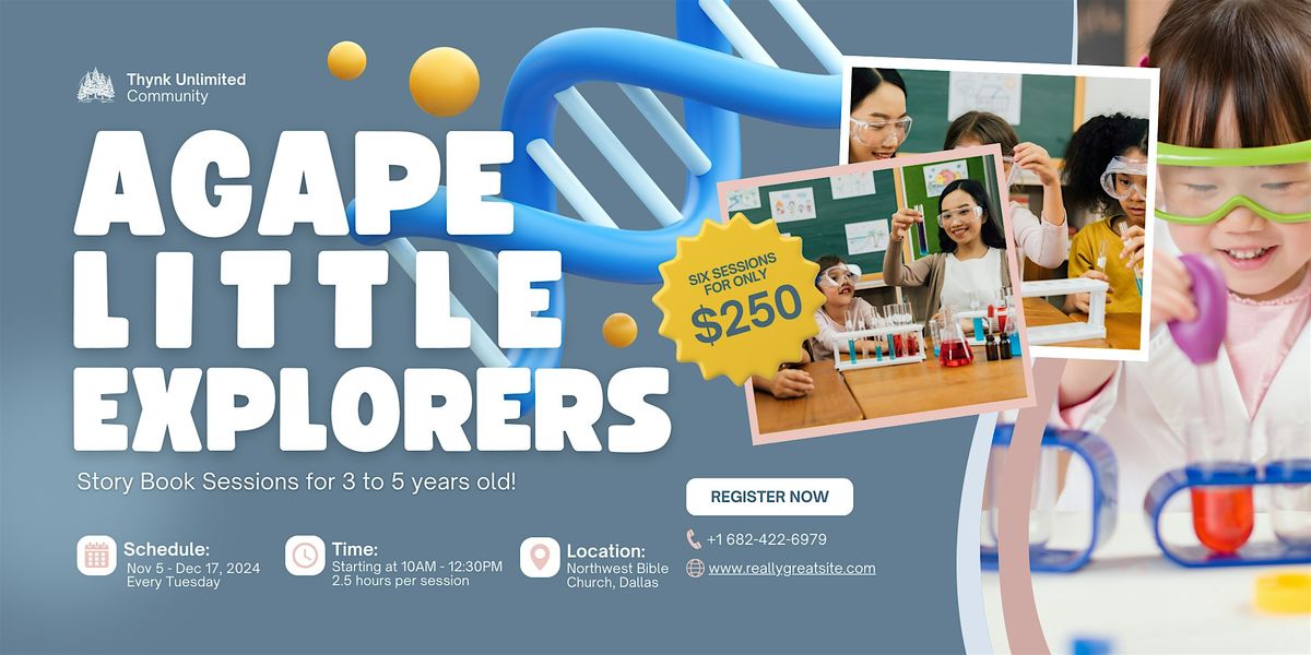 Agape Little Explorers: Science Books Sessions