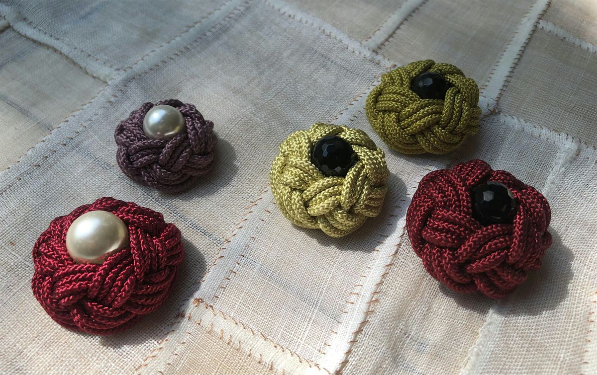 Making Maedeup Brooches: Decorative Korean Knotting with Karen Ahn