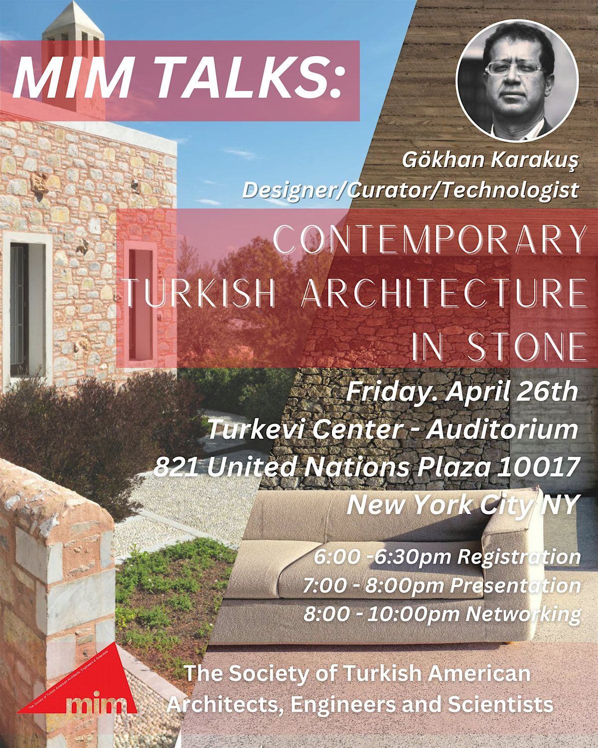 MIM TALKS : CONTEMPORARY TURKISH ARCHITECTURE IN STONE