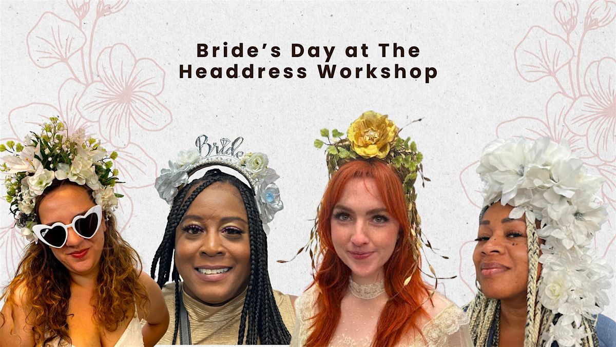 Make  a Bridal Flower Crown Headdress for a Wedding