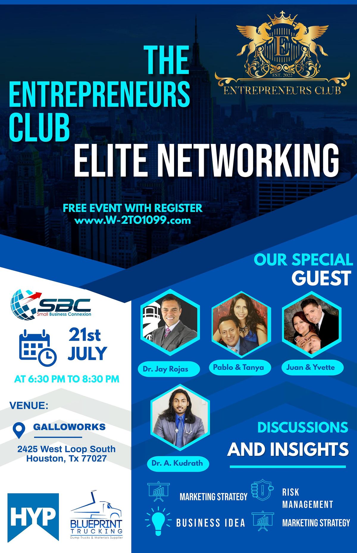 The Entrepreneurs Club Elite Networking