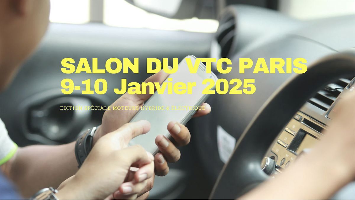 Salon du VTC 9 &10 Janvier 2025