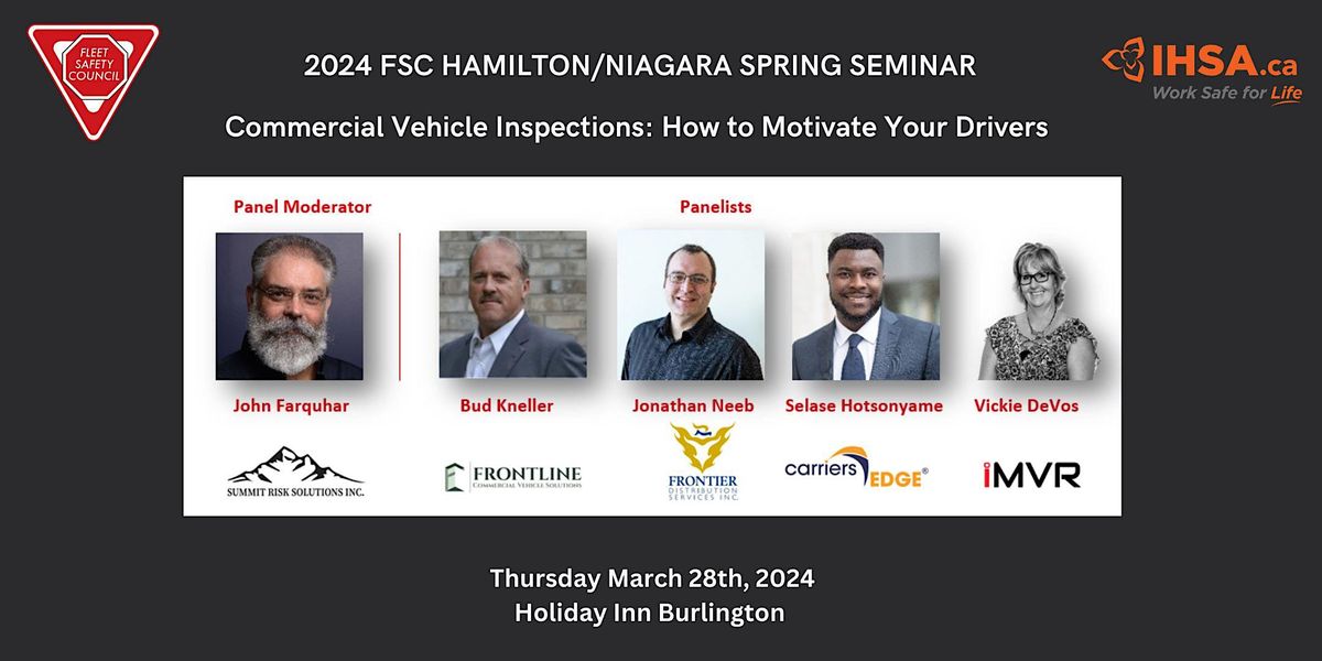 2024 FSC Hamilton\/Niagara Annual Spring Seminar