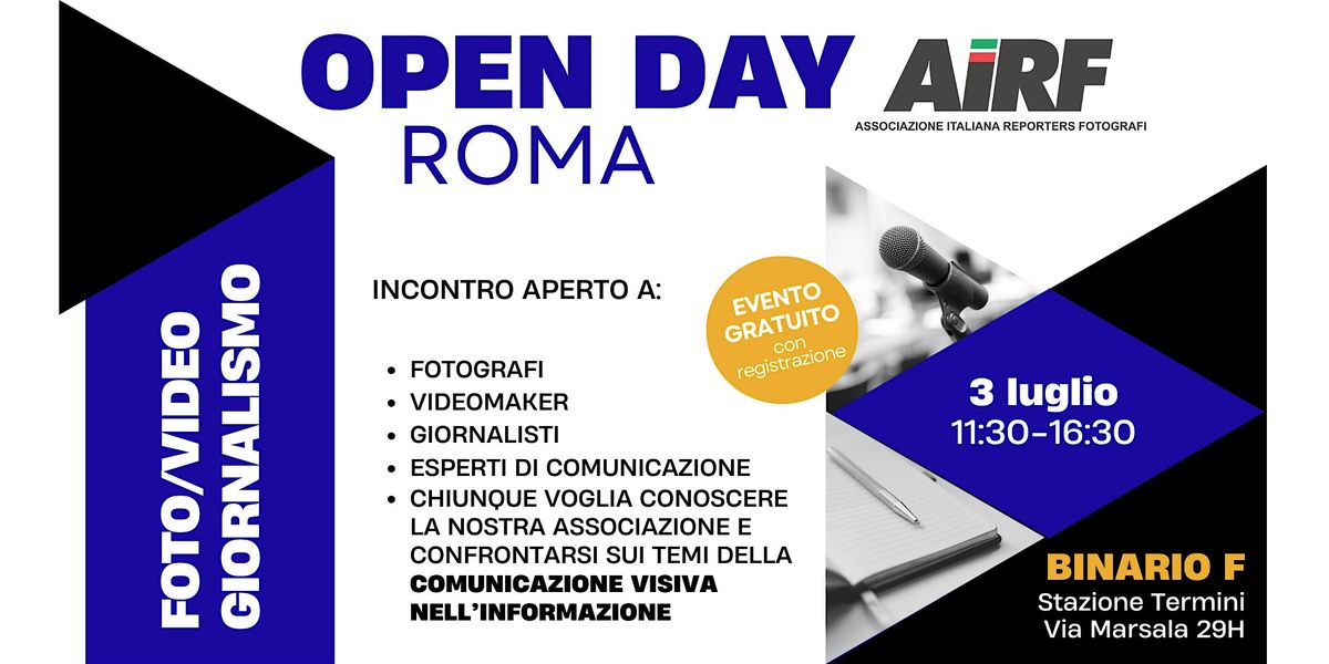 OPEN DAY AIRF - Roma