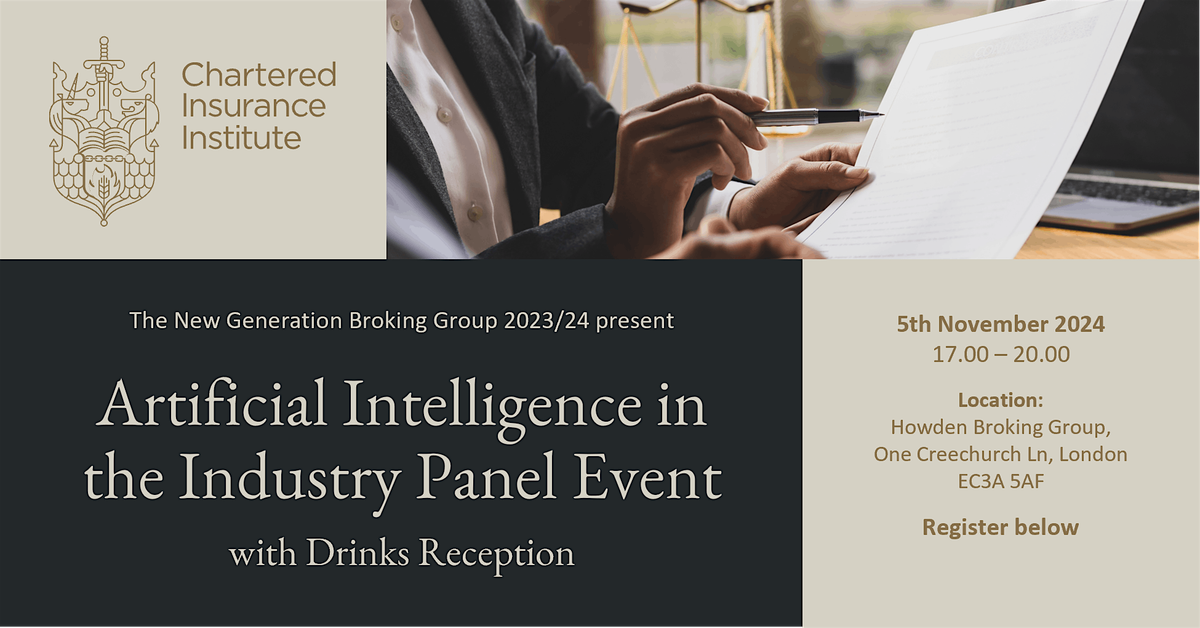 Artificial Intelligence in the Industry Panel Event