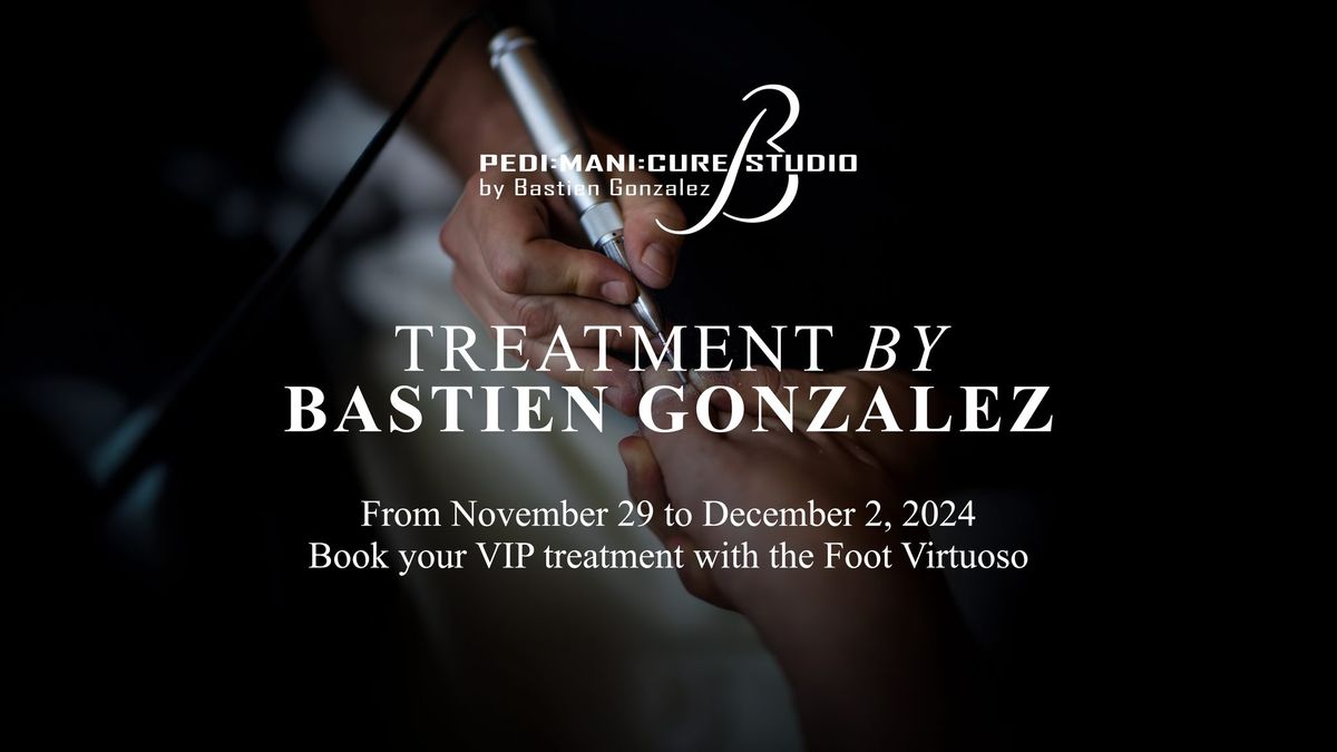 Pedicure by foot virtuoso Bastien Gonzalez