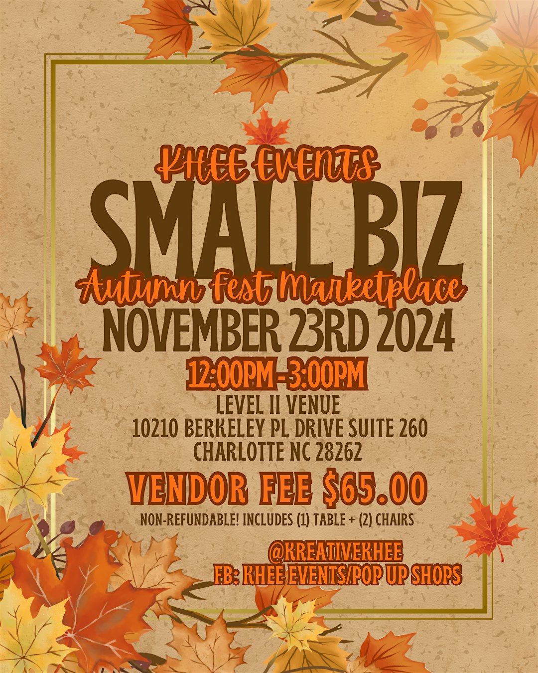 Small Biz Autumn Fest Marketplace