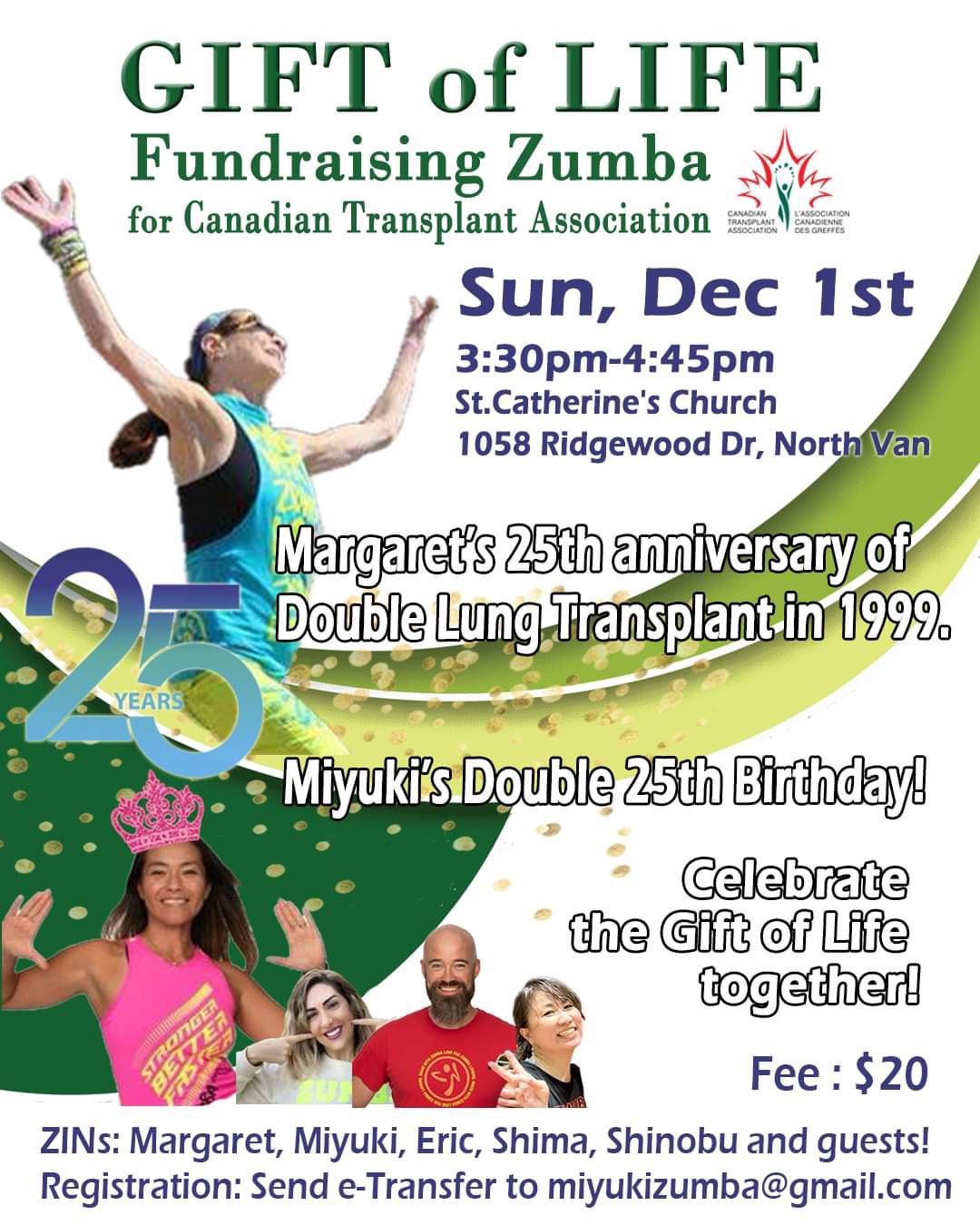 GIFT of Life  Zumba Fundraising Event