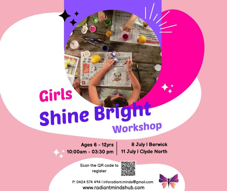 Shine Bright - School holiday workshop