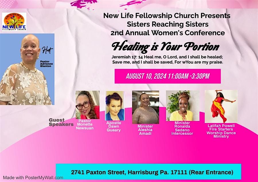 Healing is Your Portion Women\u2019s Conference