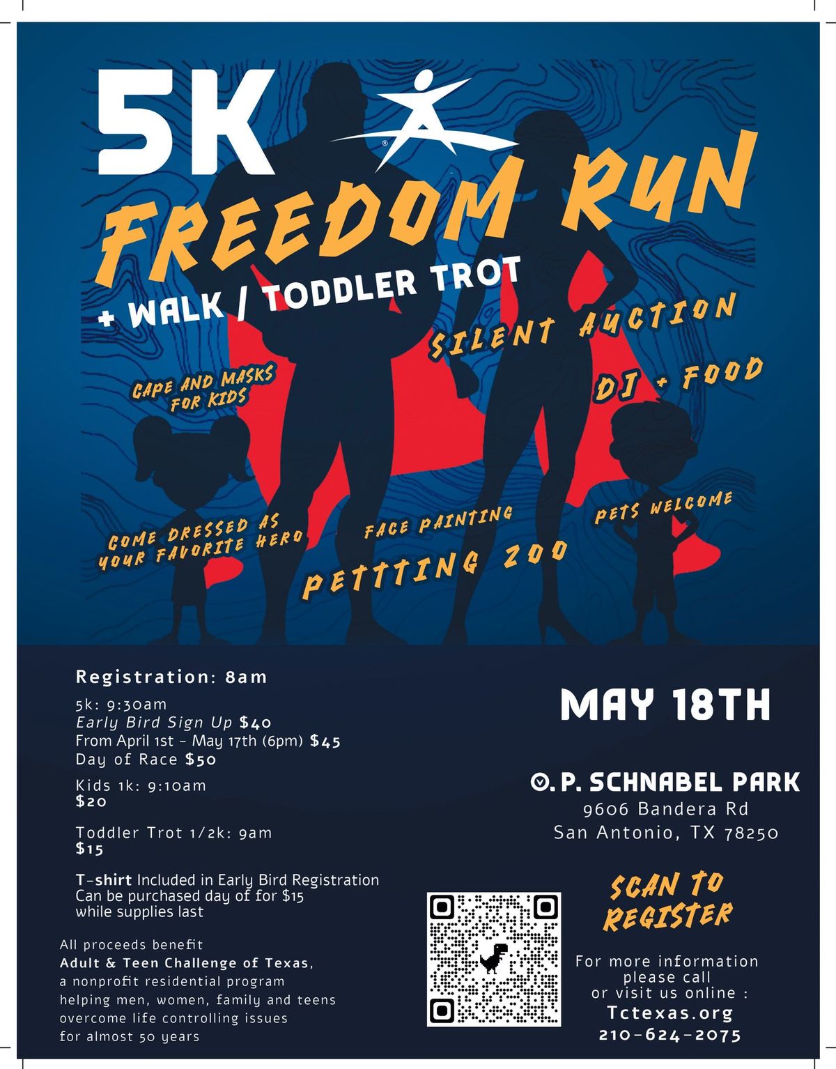 Run for Recovery: Join the Adult & Teen Challenge 5K Freedom Run\/Walk & Support a Cause that Matters