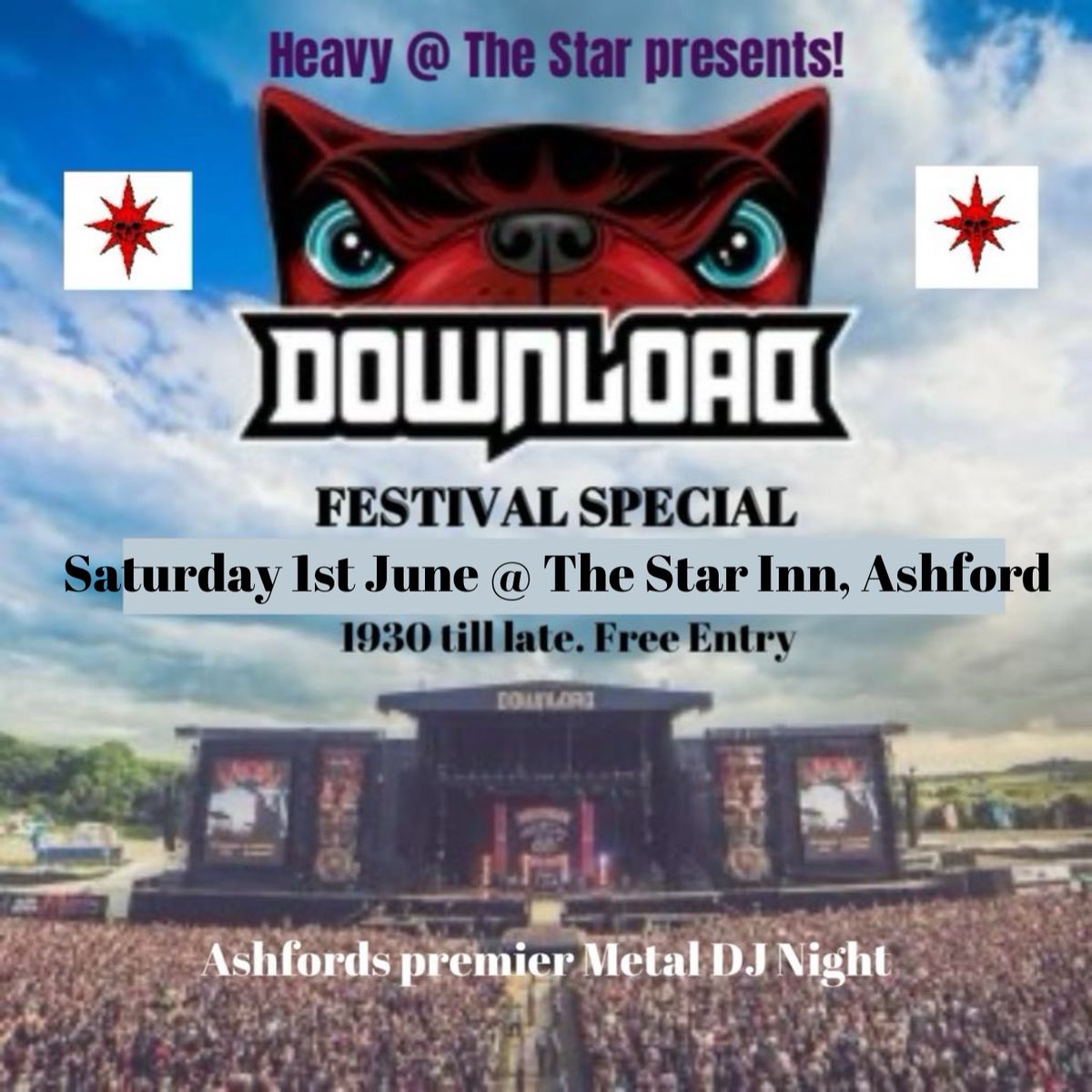 Heavy at The Star presents a Download Festival special DJ night