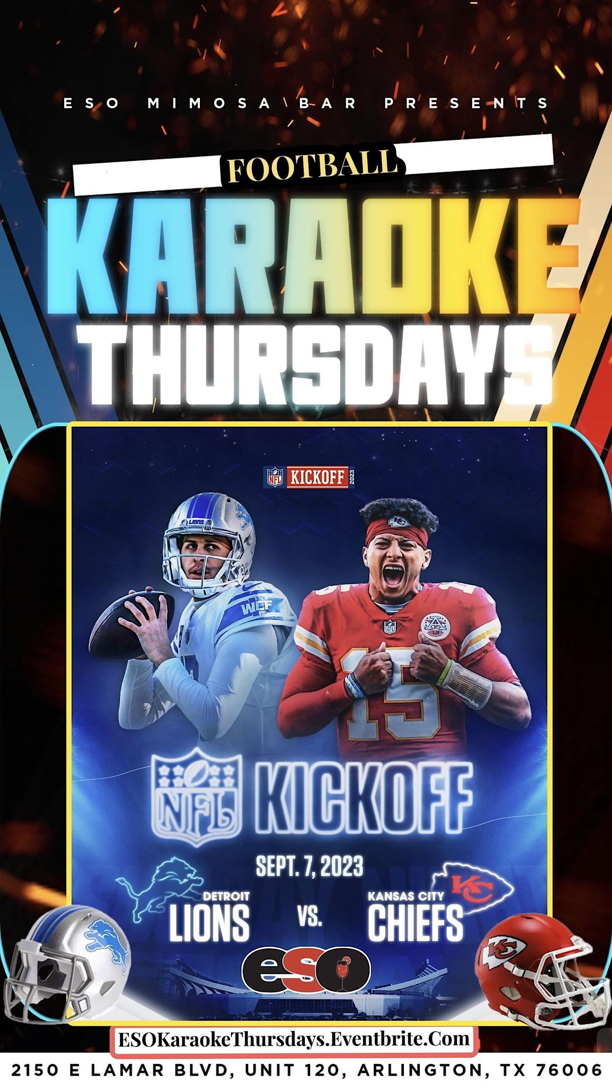 ESO Football & Karaoke Thursdays w\/ DJ Bogey