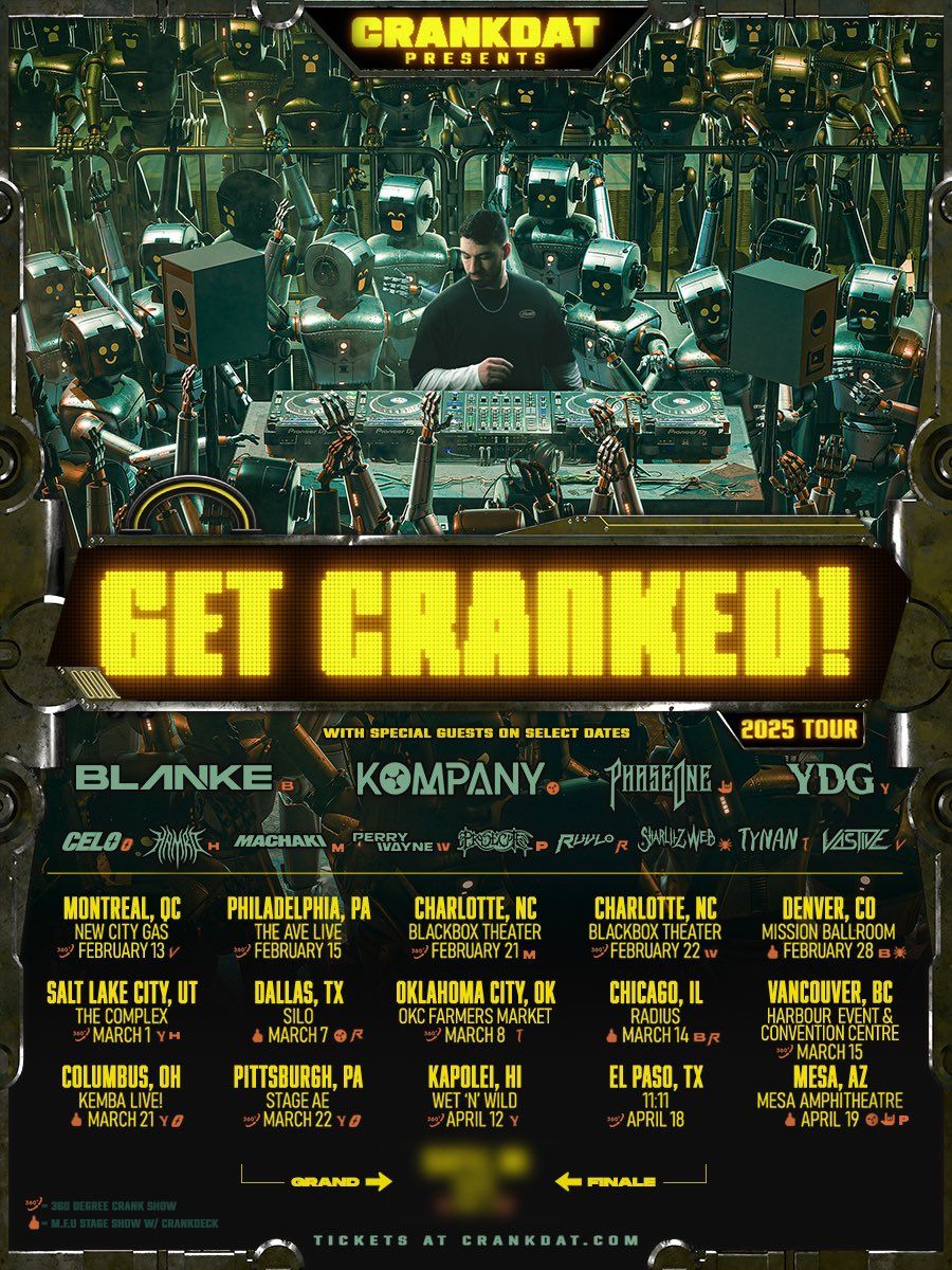 Crankdat at Stage AE