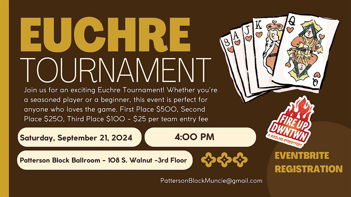 Euchre Tournament at Patterson Block