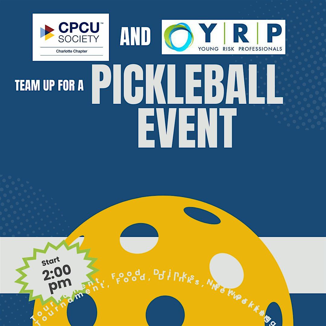 CPCU Society and YRP Pickleball Event