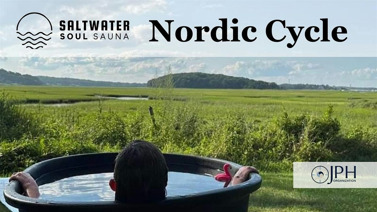 JPH and Saltwater Soul Sauna Nordic Cycle event   10am-12pm or 2pm-4pm