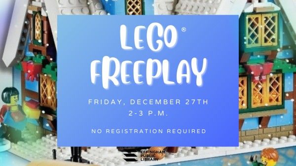 Pop Up Lego Freeplay